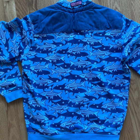 Vineyard Vines FISH quarter zip Shep Shirt - Picture 5 of 7